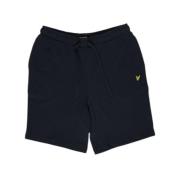 Lyle & Scott Blå Bomullsshorts Bermuda Höst/Vinter Blue, Herr