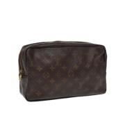 Louis Vuitton Vintage Pre-owned Canvas kuvertvskor Brown, Dam