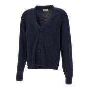 Officine Générale Stiliga Sweaters Blue, Herr