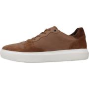 Geox Snygga Sneakers för Herrar Brown, Herr