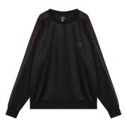 Needles Crewneck Sweatshirt Black, Herr