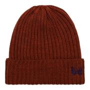 Needles Stilig Beanie Mössa Orange, Herr