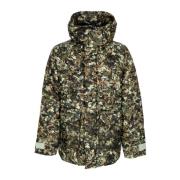 The North Face Logo Parka Lång Dunjacka Misty Green, Herr