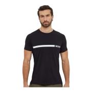 Hugo Boss Slim Fit Bomull Logo T-shirt Black, Herr