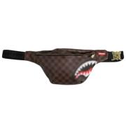 Sprayground Hajar I Paris Blur Midjeväska Brown, Unisex