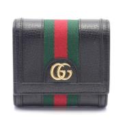 Gucci Vintage Pre-owned Laeder plnbcker Black, Dam