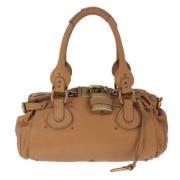 Chloé Pre-owned Pre-owned Laeder handvskor Brown, Dam