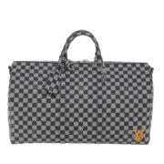 Louis Vuitton Vintage Pre-owned Canvas handvskor Black, Dam