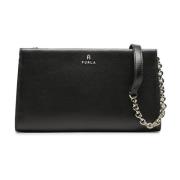 Furla Camelia Mini Crossbody Väska i Svart Black, Dam