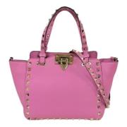 Valentino Vintage Pre-owned Laeder handvskor Pink, Dam