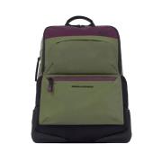 Piquadro Backpacks Green, Herr