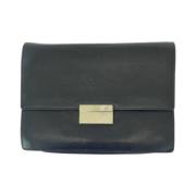 Gucci Vintage Pre-owned Laeder kuvertvskor Black, Dam