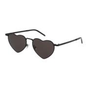 Saint Laurent Stiliga Solglasögon SL 301 Loulou Black, Dam