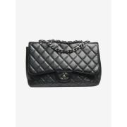 Chanel Vintage Pre-owned Laeder chanel-vskor Black, Dam