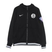 Nike NBA Dri Fit Zip Hoodie Sweatshirt Black, Herr