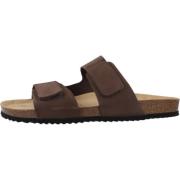 Geox Stiliga Sandal Sliders för Kvinnor Brown, Herr