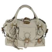 Chloé Pre-owned Pre-owned Laeder handvskor Beige, Dam