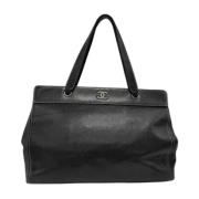 Chanel Vintage Pre-owned Laeder handvskor Black, Dam