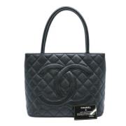 Chanel Vintage Pre-owned Laeder handvskor Black, Dam