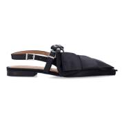 Ganni Slips Ballerina Klänning Black, Dam