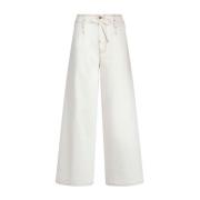 Etro Vita jeans för en stilren look White, Dam