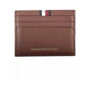 Tommy Hilfiger Brun Lderkorthllare fr Mn Brown, Herr