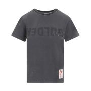 Golden Goose Antracit Bomull T-shirt Gray, Dam