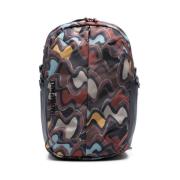 Patagonia Svart Day Pack Ryggsäck med Logo Multicolor, Herr