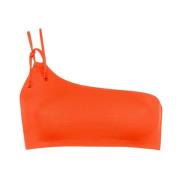 Eres Asymmetrisk Bikini Top Soleil Orange, Dam