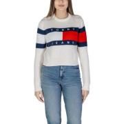 Tommy Jeans Regenererad bomull dam sweatshirt vår/sommar kollektion Mu...