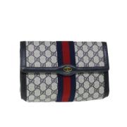 Gucci Vintage Pre-owned Canvas gucci-vskor Gray, Dam