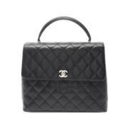 Chanel Vintage Pre-owned Laeder handvskor Black, Dam