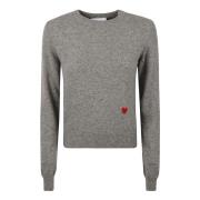 Moschino Grå Tröja Maglia Gray, Dam