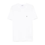 Dondup Vit Crew Neck Kortärmad Skjorta White, Herr