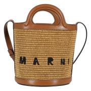 Marni Mini Tropicalia Hinkväska Brown, Dam