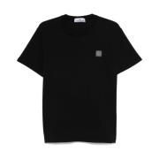 Stone Island Svarta T-shirts och Polos Black, Herr