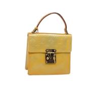 Louis Vuitton Vintage Pre-owned Laeder louis-vuitton-vskor Yellow, Dam