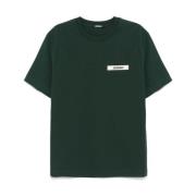 Jacquemus Gröna T-shirts och Polos Green, Herr