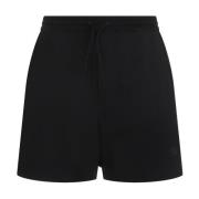 Y-3 Svarta bomulls sweatshorts Black, Herr