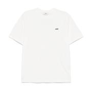 Autry Vit Crew Neck T-shirts och Polos White, Herr