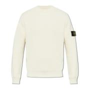 Stone Island Tröja med logotyp Beige, Herr