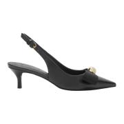 Furla Sfera Slingback Black, Dam