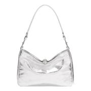 Furla Sfera Soft Axelväska M Gray, Dam