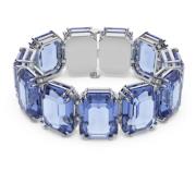 Swarovski Blå Kristall Hake Spänne Halsband Blue, Dam