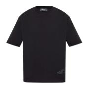 Dsquared2 T-shirt med tryckt logotyp Black, Herr