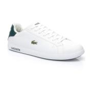 Lacoste Vita Läder Sneakers Graduate Lcr3 White, Herr