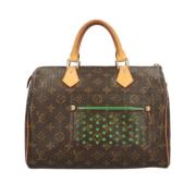 Louis Vuitton Vintage Pre-owned Canvas louis-vuitton-vskor Brown, Dam