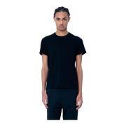 Rick Owens Kortärmad bomulls T-shirt med rund hals Black, Herr