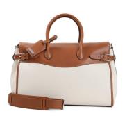 Ralph Lauren Mäns väskor Shopper Nude & Neutrals Ss25 Brown, Herr