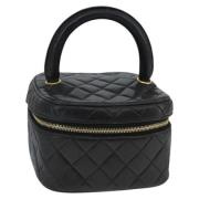 Chanel Vintage Pre-owned Laeder handvskor Black, Dam